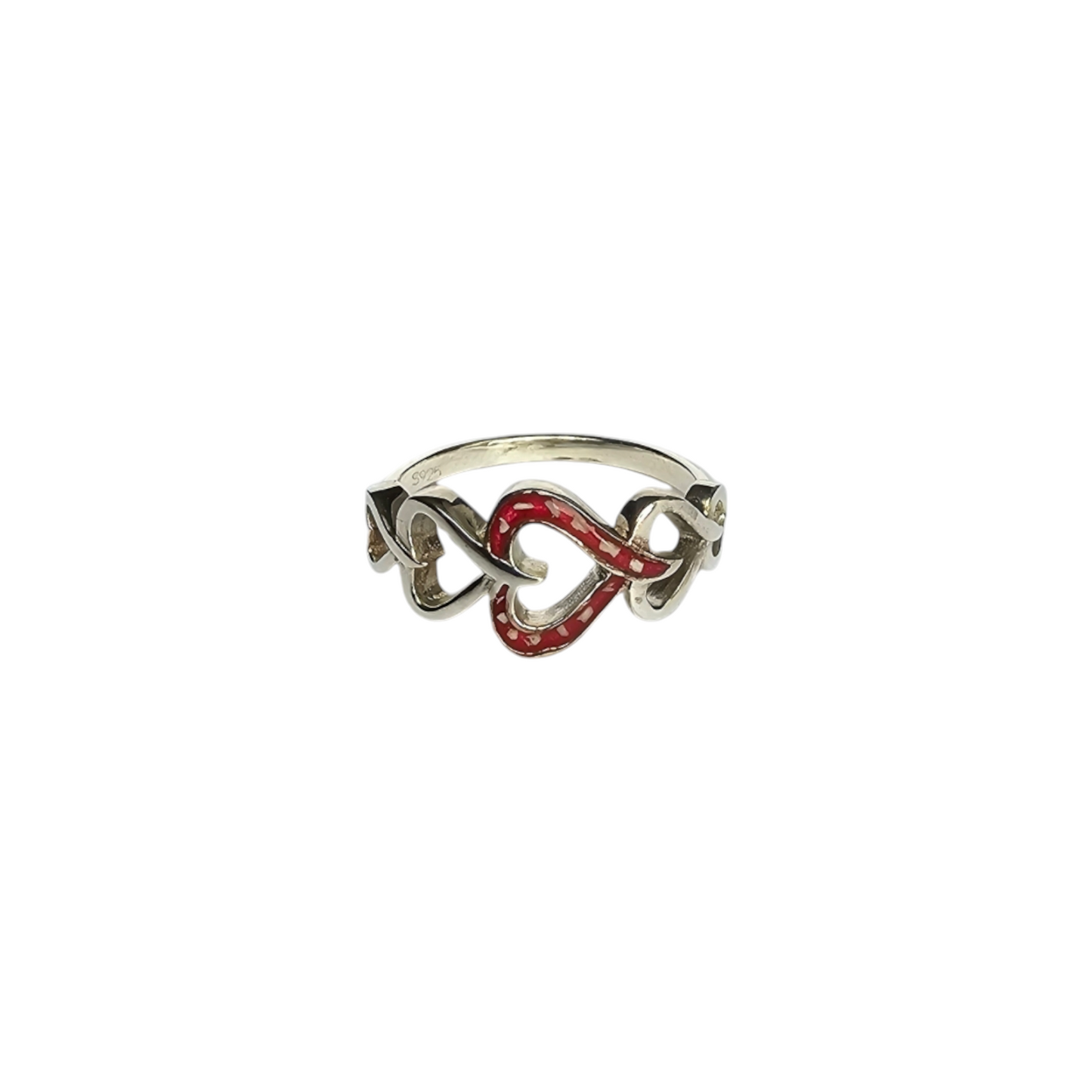 5 Heart Ring Angel's Memorial Jewellery