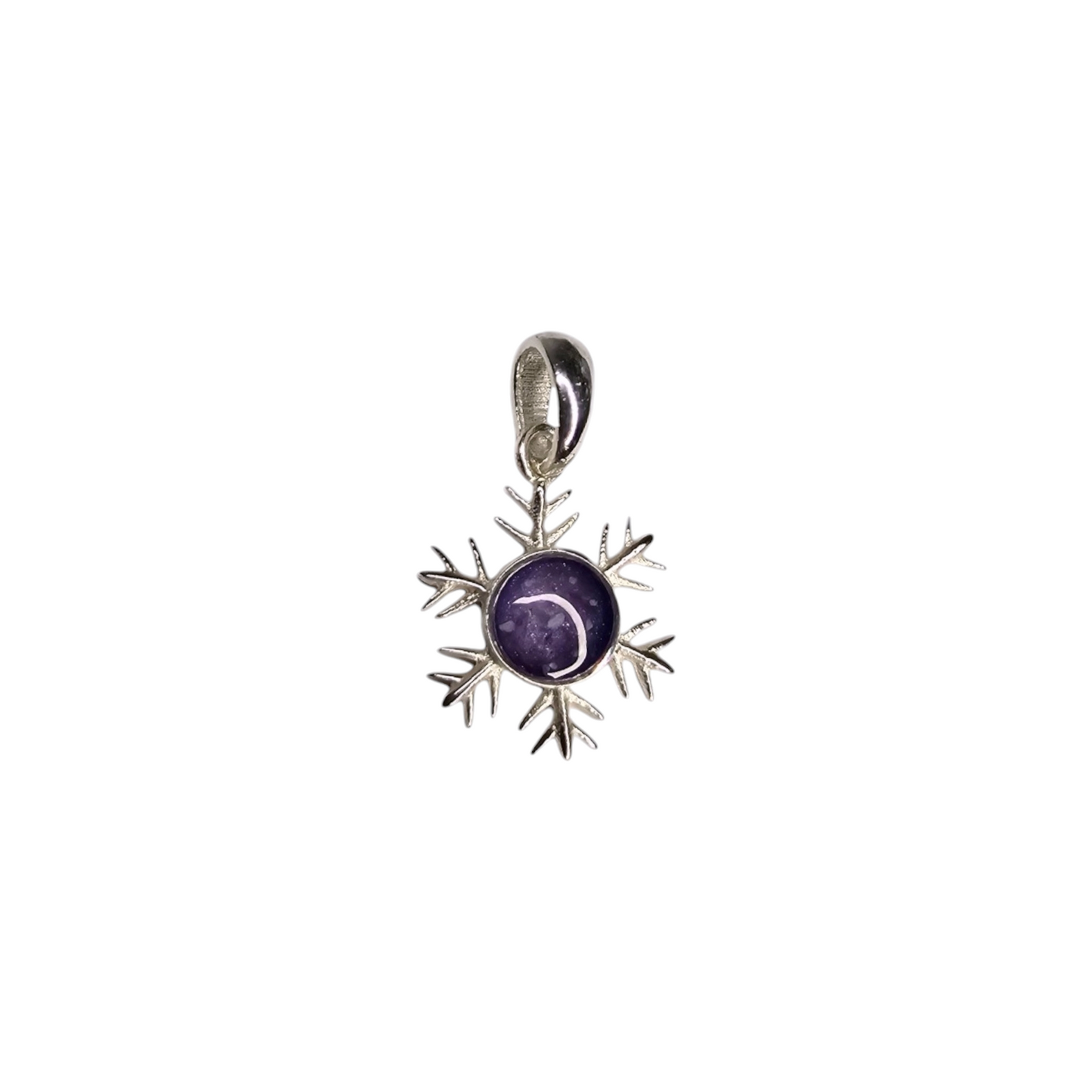 Snowflake Pendant Angel's Memorial Jewellery