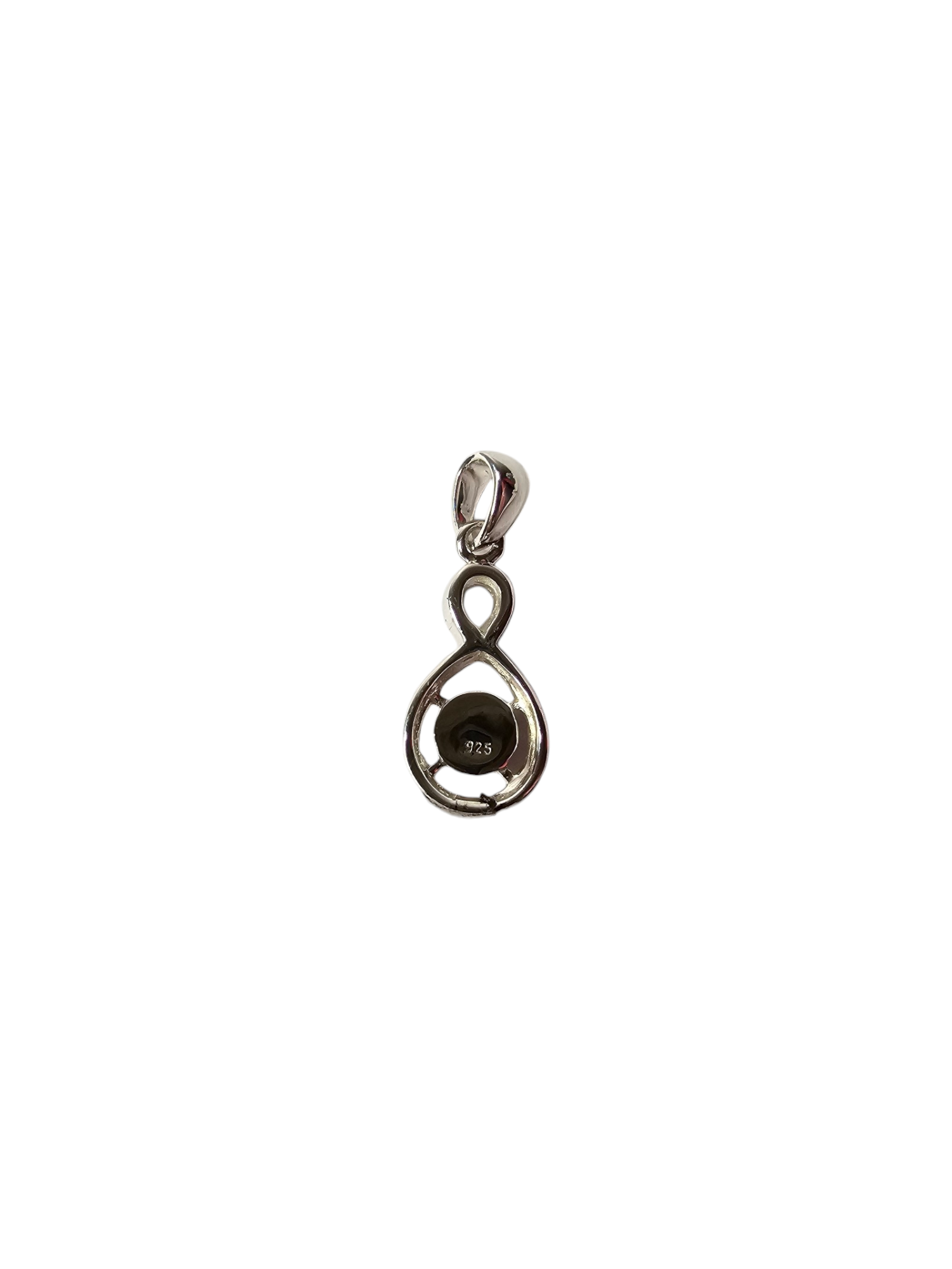 Cz Infinity Pendant Angel's Memorial Jewellery Ashes