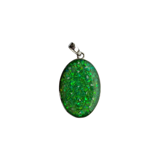 Large Oval Pendant Angel's Memorial Jewellery