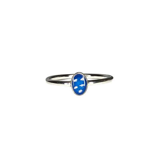 Plain Oval Ring Angel's Memorial Jewellery