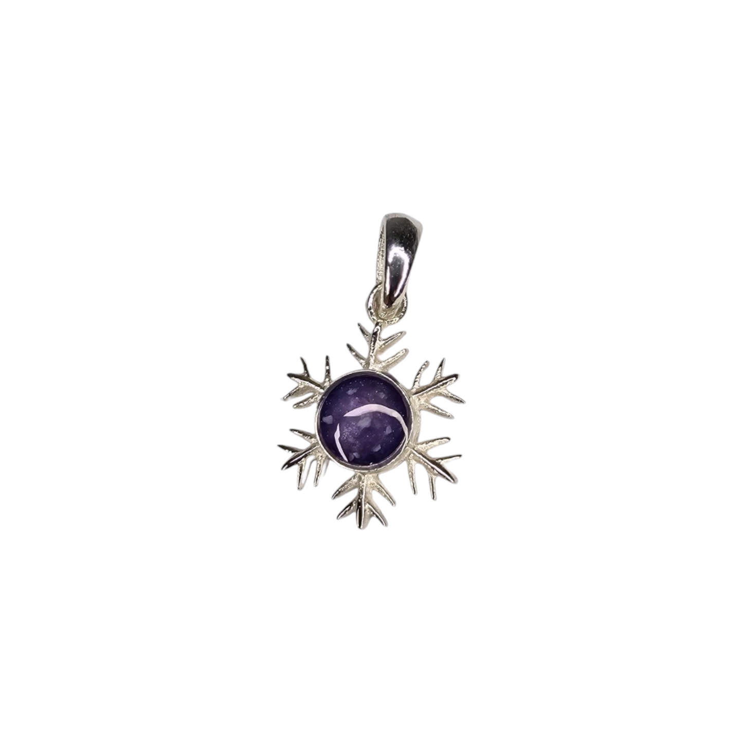 Snowflake Pendant Angel's Memorial Jewellery