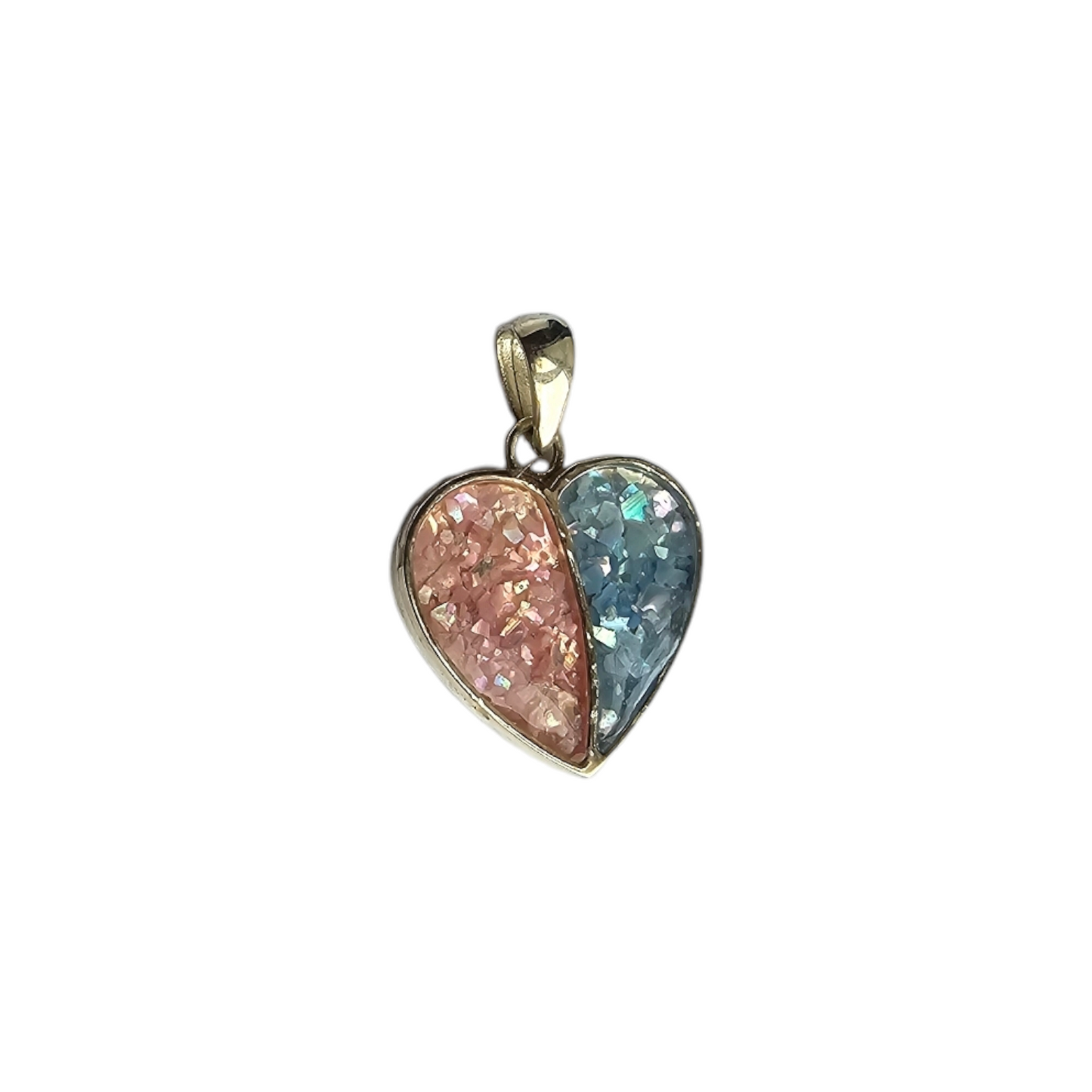 Split Heart Pendant Angel's Memorial Jewellery