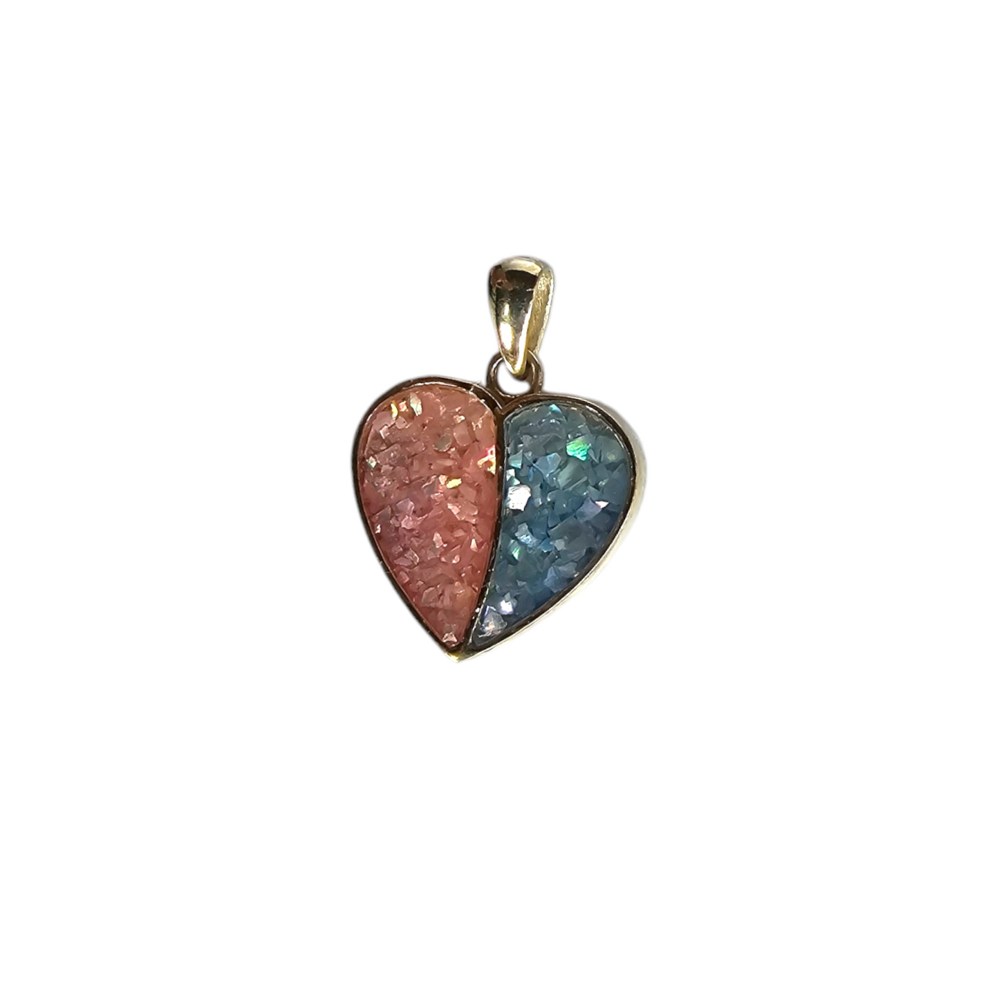 Split Heart Pendant Angel's Memorial Jewellery