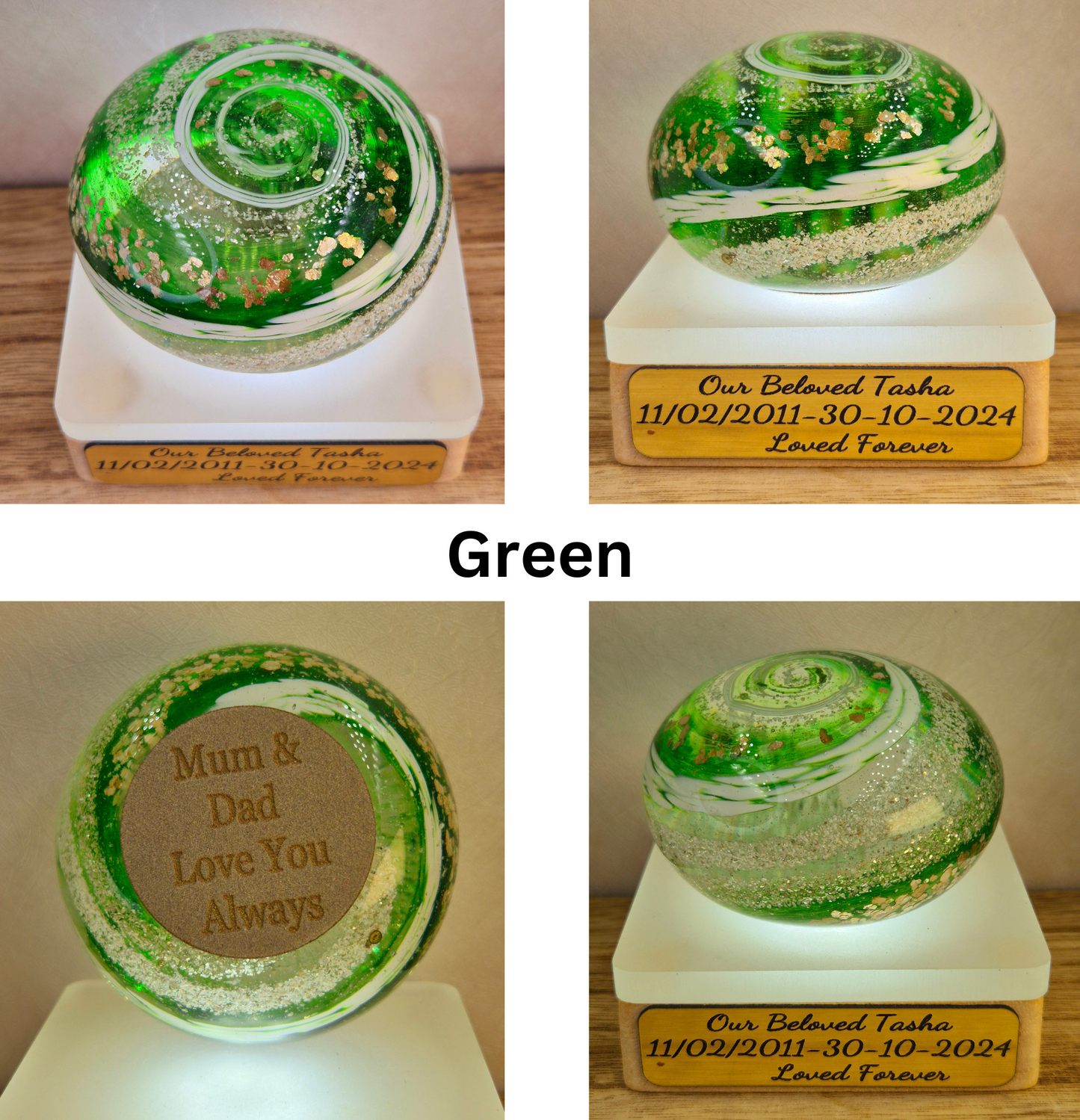 Memorial Pebble paperweight